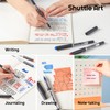 Shuttle Art Rollerball Pens, 25 Pack (21 Black, 2 Blue,