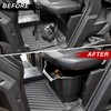 SAUTVS UTV Under Seat Storage Box, Driver Underseat Storage Bin