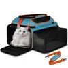 Petskd Top and Side Expandable Pet Carrier 19x13x9 Inches Southwest
