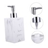 FELTECHELECTR Pump Shampoo Container Resin Soap Bottle Wall-Mounted Soap Dispenser