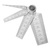 Taper Gage Set, Stainless Steel Welding Taper Feeler Rulers Hole