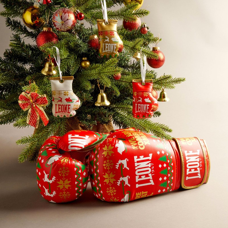 LEONE 1947, Kit 3 Mini Xmas Gloves, Christmas Tree Ornament,