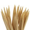 BambooMN 15cm 5mm Nail Cuticle Pushers/Cuticle Remover, Bamboo Wooden Stick,