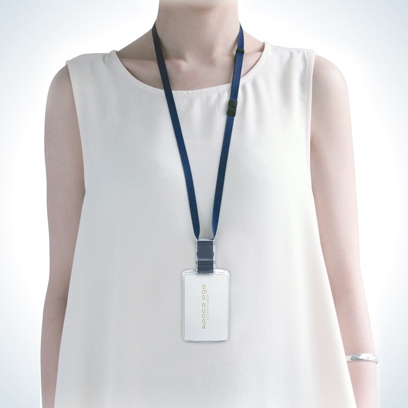 Sonic EX-4106-B Name Tag Reel Type ID Size Vertical Blue