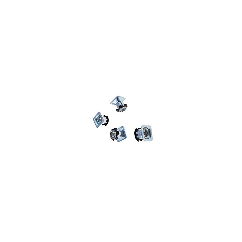 Metal Threaded Star Type Inserts - 1" (O.D.) Square Tubing