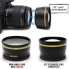 Essential 52mm Accessory Kit for Nikon D500, D750, D7200 D7100