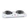 Better Chef IM-306DB Dual Element Electric Burner Range White Home