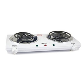 Better Chef IM-306DB Dual Element Electric Burner Range White Home & Garden