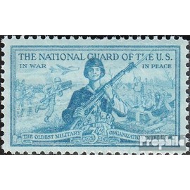 U.S. 636 (complete.issue.) unmounted mint/never hinged ** MNH 1953 national guard (Stamps for collectors) Military/Knight