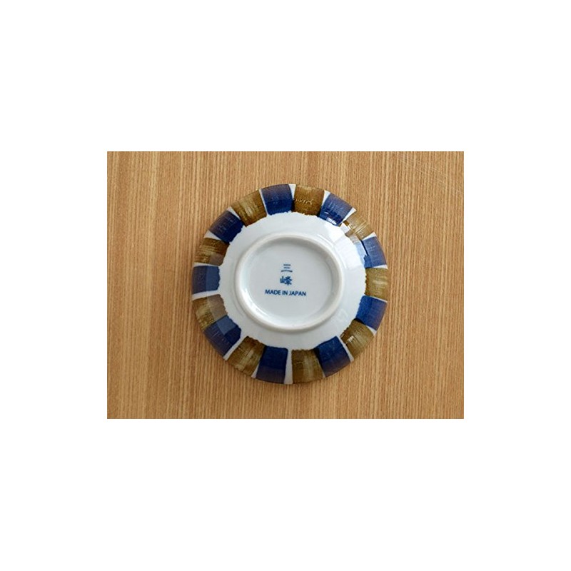 te-buruuxeai-suto 小鉢 Blue Brown Rust Ten grass