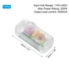PATIKIL Inline Lamp Switch, 2pcs Rotary Dimmer LED Light Controller
