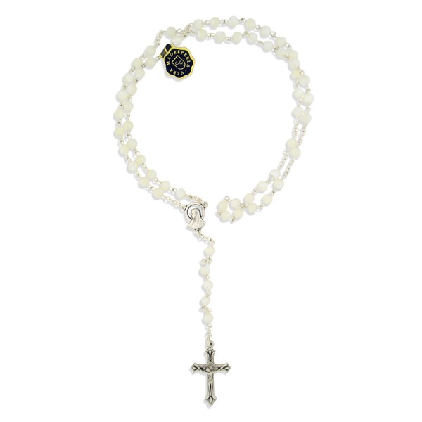 Vatican Imports Mother of Pearl First Communion Rosary