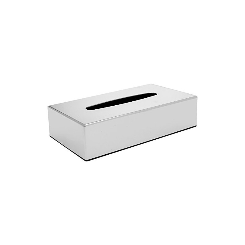Stalwart CF121 Rectangular Tissue Holder, Colour: Chrome