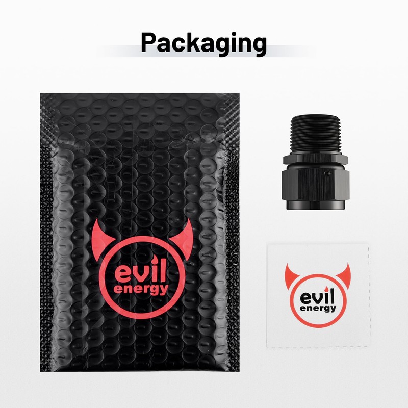 EVIL ENERGY 16AN Female to 1 NPT Pipe Swivel Adapter