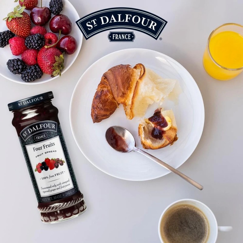 St. Dalfour St Dalfour Four Fruits French Fruit Spread 10