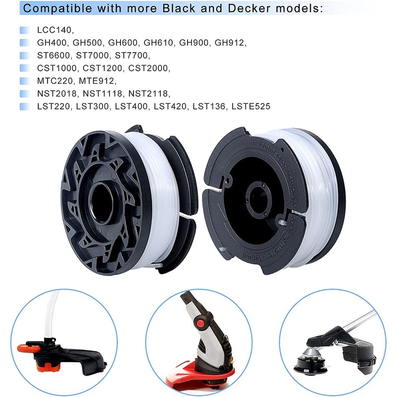 10 PCS AF-100 String Trimmer Line Replace, 30ft 0.065-inch AF-100