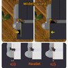 Refrigerator Fridge Freezer Door Lock for Kids, Child Proof Refrigerator