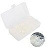 300Pcs M3 White Nylon Screw Set Insulation Material Male Female