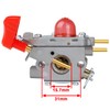 HUZTL BVM200FE Carburetor for Poulan 545081857 Craftsman Leaf Blower 358794765