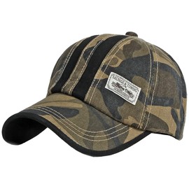 White Fang CA873 Camouflage Cap, Hat, Outdoor, Climbing, Walking, Fishing, Golf, Women's, Men's,, camo coffee