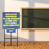 Classroom Pocket Chart Calendar Pocket Chart Multifunctional Hanging Pocket Chart