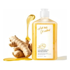 Natural Shampoo De Jengibre El Crecimiento Del Cabello 240ml