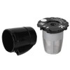 Tefola Filtro de café molido recargable universal reutilizable para cafeteras