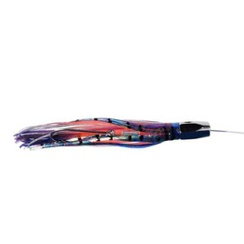 Saltwater 8" Slant Head Fully Rigged Fishing Lure - Pink/Purple | 8in | 8/0 Hook