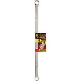 SK11 Ultra Long Straight Glasses Wrench 0.3 x 0.4 inches (8 x 10 mm), Total Length: 9.4 inches (240 mm) SML-0810