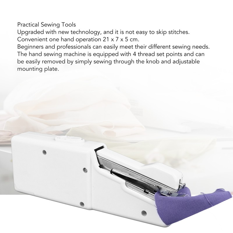 Handheld Electric Sewing Machine Quick Sewing Portable Mini Sewing Machine