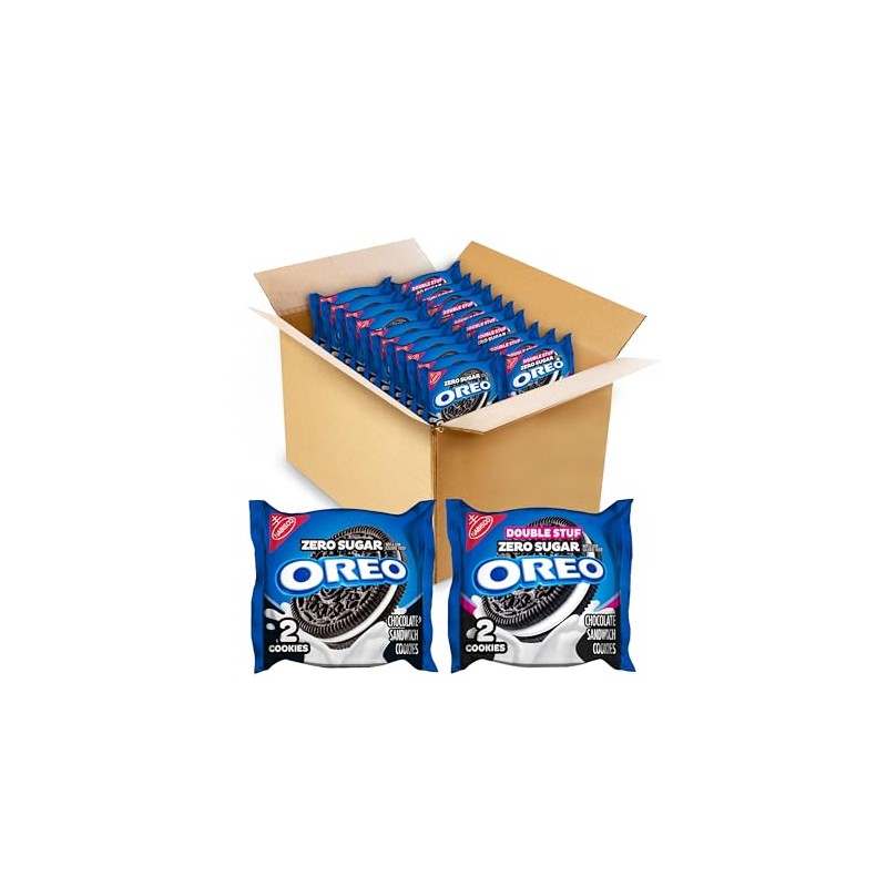 OREO Zero Sugar and OREO Double Stuf Zero Sugar Chocolate