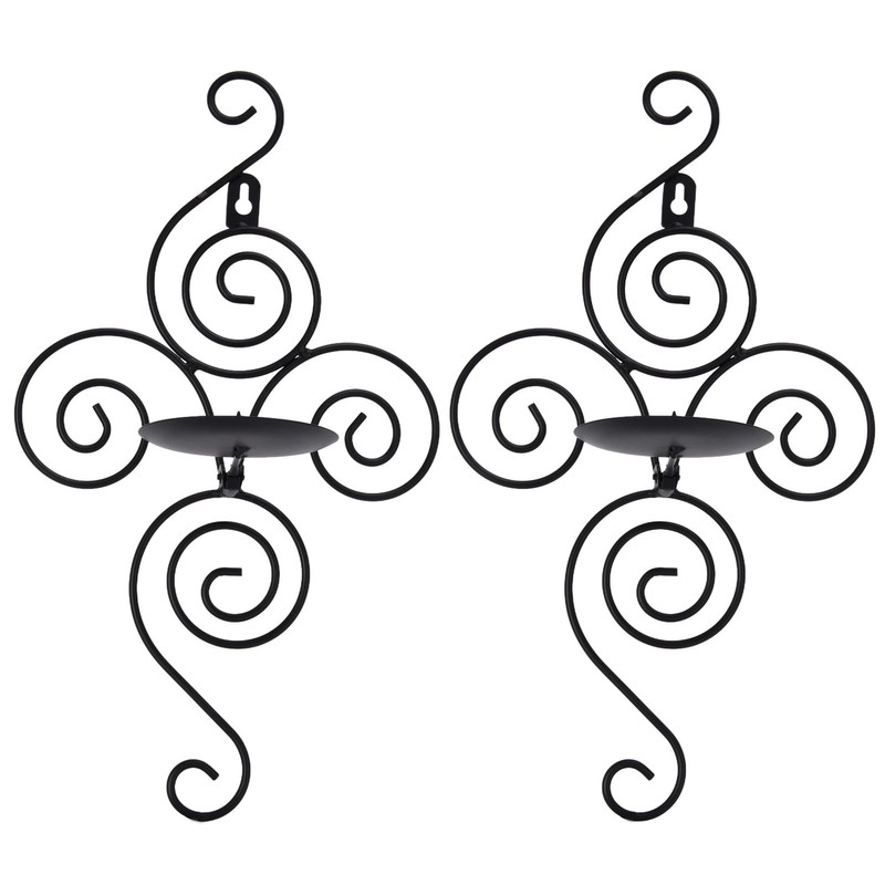 Wall Mounted Candle Stick Elegant Candle Holder for Living Room