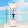 EQLETNODE Revolutionary Self Blending Protein Shake Bottle - Powerful, Reliable