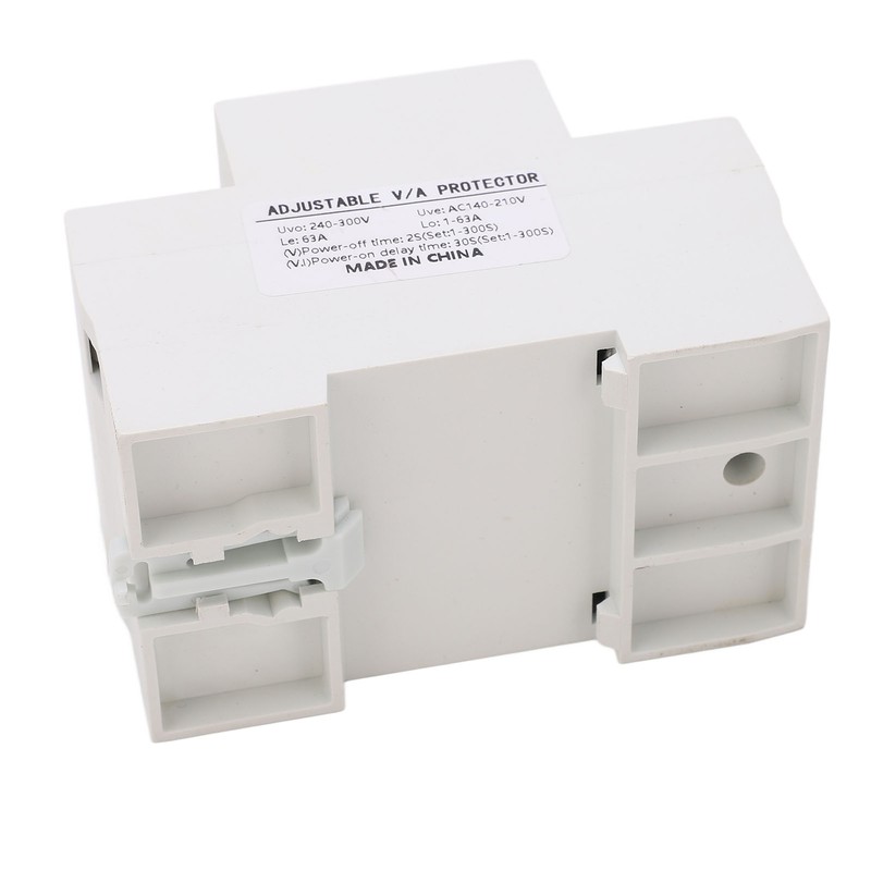 Over Under Voltage Protector Current Limit Din Rail Adjustable 2