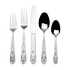 Towle Everyday Pueblo 20-Piece Stainless Steel Flatware Set, Service for