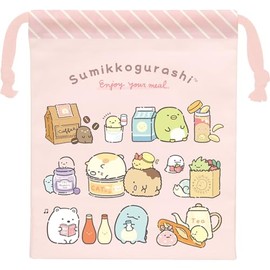 San-X Sumikko Gurashi Cup Drawstring CA61701 H 7.5 x W 6.1 x D 3.1 inches (190 x 155 x 80 mm)