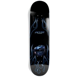 Jacuzzi Professional Complete Skateboard Michael Pulizzi Horse Power 8.375" x 32.1" with Independent Trucks, Triclops Wheels, ABEC 5 Bearings, Hardware, and Griptape - Ready to Assemble