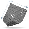 Toniamo Shower Mat 53 x 53 cm Grey | Non-Slip