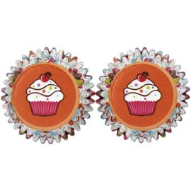 Wilton 1.25-Dia Paper Party Hats Mini Baking Cup, Pack of 100, Multi-Colour
