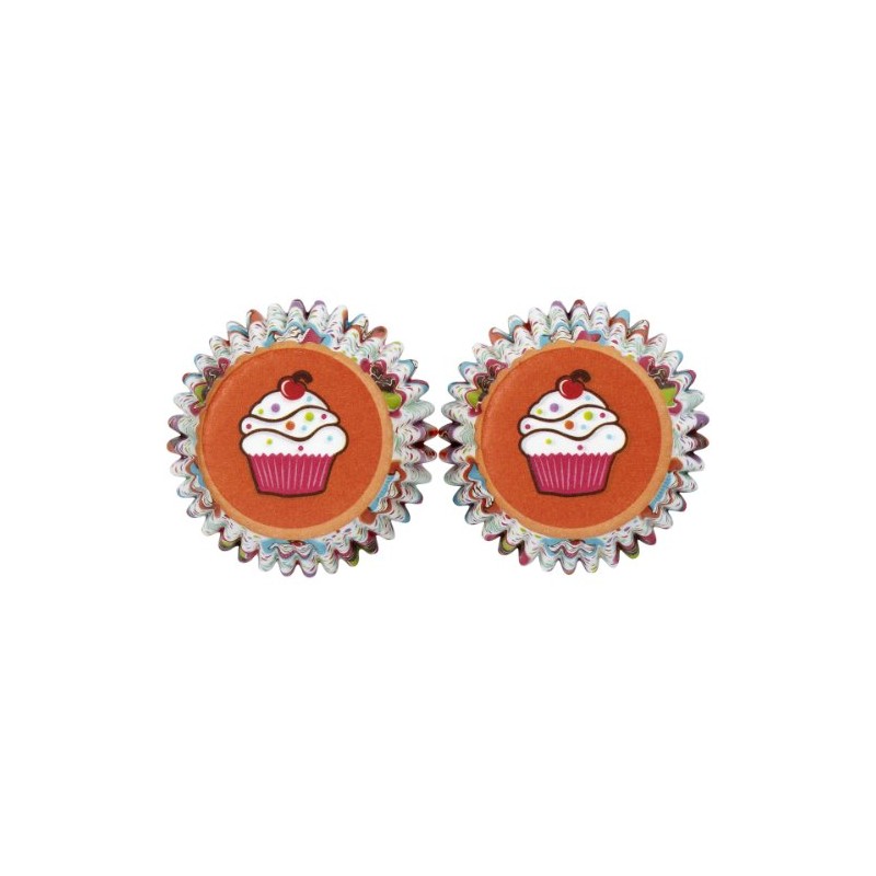 Wilton 1.25-Dia Paper Party Hats Mini Baking Cup, Pack of