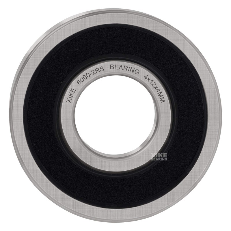 XIKE 6000-2RS Sealed Ball Bearings 10x26x8mm, Bearing Steel｜Pre-Lubricated｜Double Rubber Seals｜6000RS