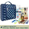 PAVILIA Toiletry Bag Travel Bag for Men and Women Hanging