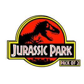 IMPERIAL VIBES – Jurassic Park Sticker – Vinyl Sticker for Car, Truck, and Van – Indoor and Outdoor Use for Laptop – Waterproof Decal for Traveling Bag and Water Bottle – Removable Window Decal-Imp 79