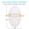 Peritoneal Dialysis PD Catheter Holder Adhesive Patch Stabilization Device for