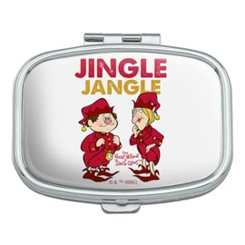 Year Without a Santa Claus Jingle Jangle Rectangle Pill Case Trinket Gift Box