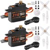 Miuzei 21G Micro Servo Motor Metal Geared Mini Digital Servo