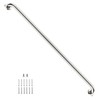 48 Inch Extra Long Chrome Stainless Steel Shower Grab Bar,