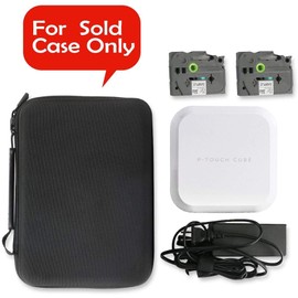 co2CREA P-TOUCH CUBE PT-P710BT Hard Case Bag Compatible with Brother Peatouch Label Writer (PT-P710BT Case)
