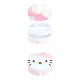 K&H Joyero Con Espejo Kitty 3d Alhajero Estuche Regalos Niña Dam
