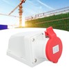 Industrial Connector Electrical 4 Pin 32A 3P+E IP44 Waterproof Dustproof